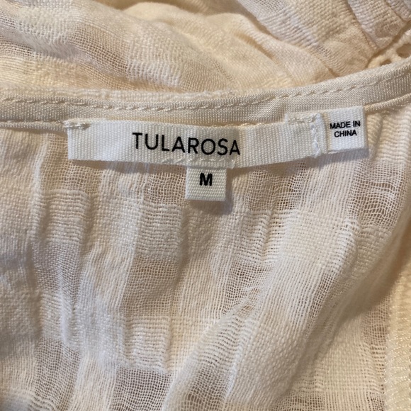 NWT Tularosa Antonia Mini Dress in Cream - Picture 9 of 12